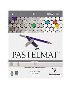 Pastelmat Pad 9.5x12 #3 White