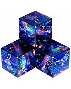Shashibo Fidget Cube - Cosmic Surfer By Jumbie