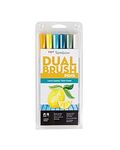 Tombow Dual Brush Pen Lemon Squeezy 6pk