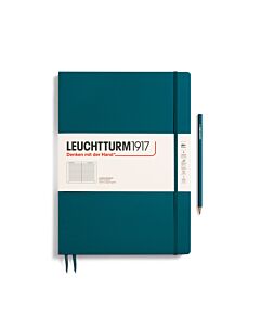 Leuchtturm1917 - Hardcover - Master (A4+) - Pacific Green - Ruled