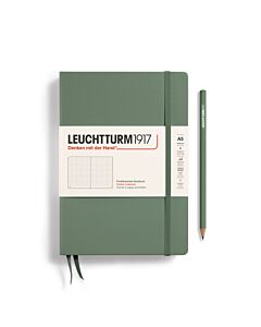 Leuchtturm1917 - Hardcover - Medium (A5) - Olive - Dotted