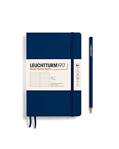 Leuchtturm1917 - Softcover - Paperback (B6+) - Navy - Dotted