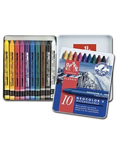 Caran d'Ache Neocolor II Crayons Set of 10 - Assorted Colors