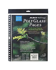 Itoya Polyglass Pages 10-Pack Horizontal 14x11