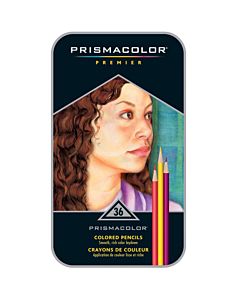 Prismacolor Premier Colored Pencils Tin Set of 36 - Assorted Colors