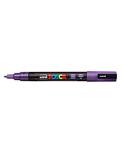 Posca Marker PC-3M Fine Bullet 1.3mm - Glitter Violet