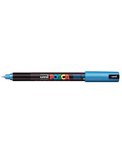 Posca Marker PC-1MR Ultra-Fine 0.7mm - Metallic Blue