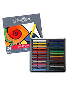 Cretacolor Carre Hard Pastel - 24 Color Set