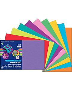 Heavy Construction Paper 18x24-50 Assorted