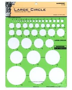 Large Circles Template