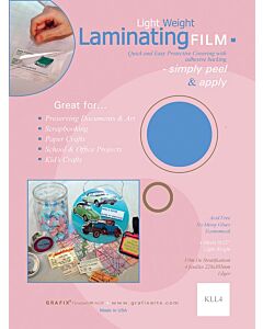 Laminating Film Lightweight 9x12/4-Pack