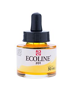 Ecoline Liquid Watercolor 30ml Pipette Jar - Light Yellow