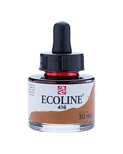 Ecoline Liquid Watercolor 30ml Pipette Jar - Sepia