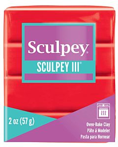 Sculpey 2oz Red Hot Red