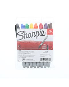 Sharpie Permanent Marker Fine - 8 Color Set
