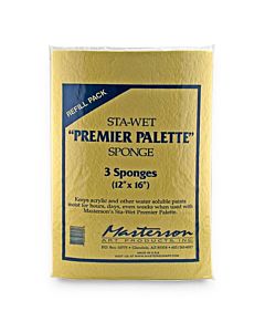 Sta-Wet Premier Palette - Sponge Refills Pack of 3
