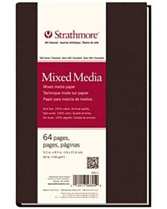 Strathmore 500 Series Mixed Media Art Journal Hard Bound - 5.5x8.5