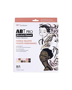Tombow ABT Pro Markers - 12 Set People Palette