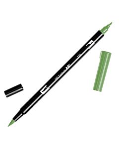 Tombow Dual Brush Pen No. 158 - Dark Oilve