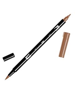 Tombow Dual Brush Pen No. 977 - Saddle Brown