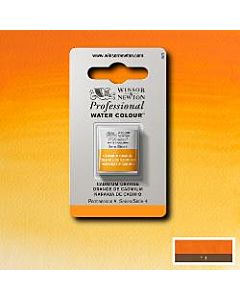 Winsor Newton Professional Watercolor - Half Pan - Cadmium Orange