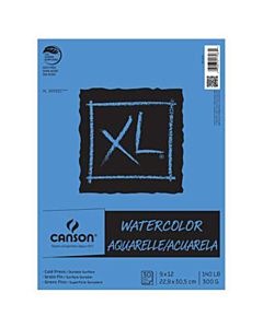 Canson XL Watercolor Pad (30 sheets) 9x12"