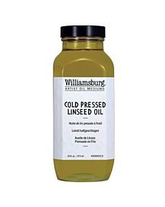 Williamsburg Cold Pressed Linseed Oil - 16oz