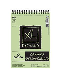 Canson XL Recycled Drawing Pad (60 Sheets) 9x12"
