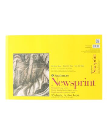 Strathmore 300 Series Newsprint Pad - 12x18"
