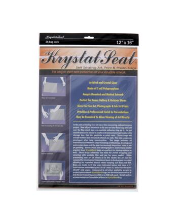 Krystal Seal Archival Art and Photo Bags 25-Pack 12x16"