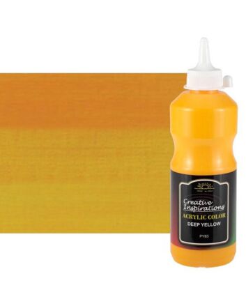 Creative Inspirations Acrylics - 500ml DEEP YELLOW