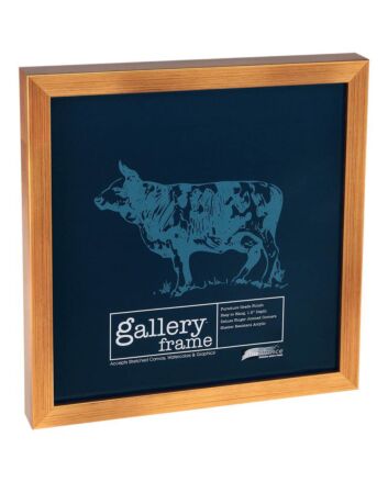 GALLERY WD ANTQ GLD 12X12