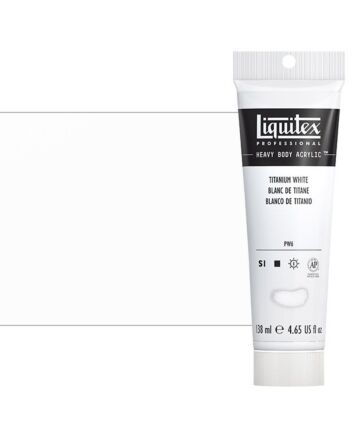 Liquitex Heavy Body Acrylic - 4.65oz - Titanium White
