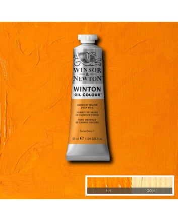Winsor & Newton Winton Oil Color - 37ml - Cadmium Yellow Deep hue