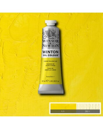 Winsor & Newton Winton Oil Color - 37ml - Lemon Yellow Hue