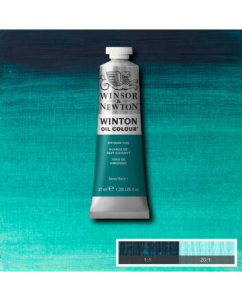 Winsor & Newton Winton Oil Color - 37ml - Viridian Hue