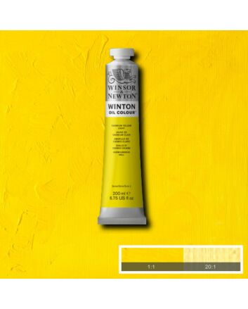 Winsor & Newton Winton Oil Color - 200ml - Cadmium Yellow Light