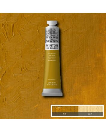 Winsor & Newton Winton Oil Color - 200ml - Yellow Ochre