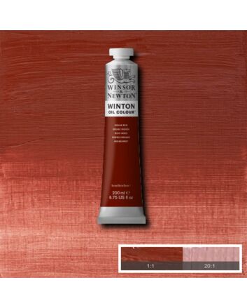 Winsor & Newton Winton Oil Color - 200ml - Indian Red
