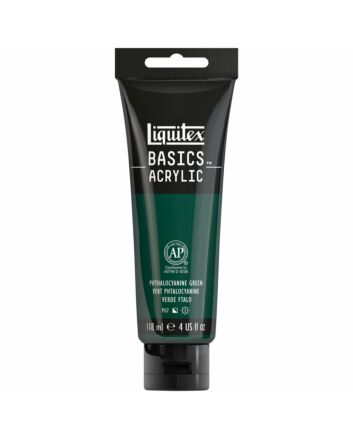 Liquitex Basics Acrylic - 4oz - Phthalo Green