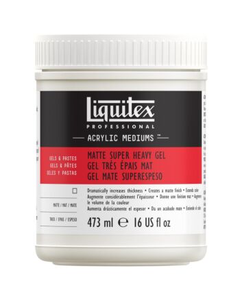 Liquitex Super Heavy Gel Matte - 16oz Jar