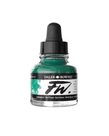 F+W Artist's Acrylic Ink 1oz – Dark Green
