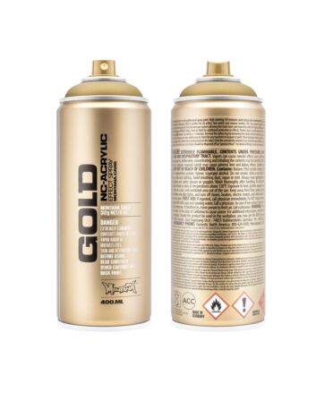 Montana GOLD Cans 400ml - GOLD MATTE
