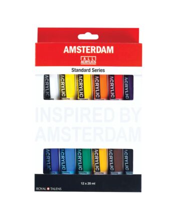 Amsterdam Acrylic - 12 Color Intro Set 20ml