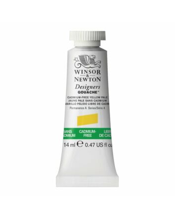 Winsor & Newton Designer Gouache - 14ml Tube - Cadmium Free Yellow Pale