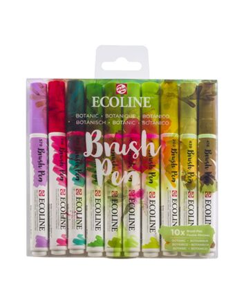 Talens Ecoline Brush Pen - Botanical Set