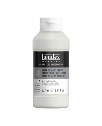 Liquitex Professional Acrylic Medium - Silver Metallic Medium 8oz