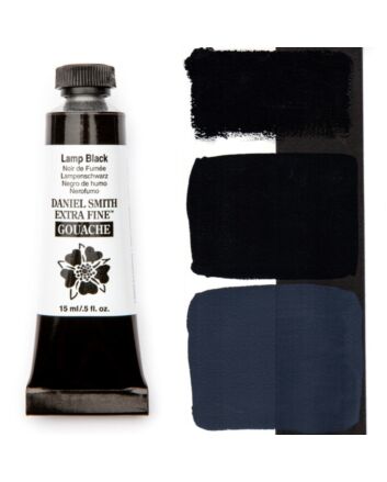 Daniel Smith Extra Fine Gouache - 15ml - Lamp Black
