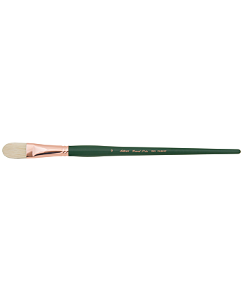 Silver Brush Grand Prix White Hog Bristle - LH - Filbert - Size 12