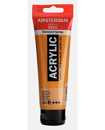 Amsterdam Acrylic Color - 120ml - Gold Ochre #231